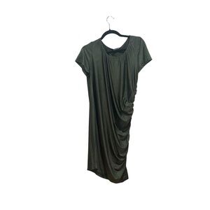 Andrew Marc side ruched dress
